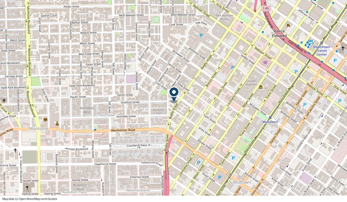 Map showing the location of Harry's